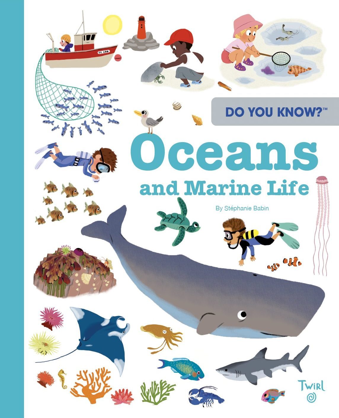 Cover image of "Do You Know? Oceans and Marine Life," an illustrated nonfiction book by Stéphanie Babin